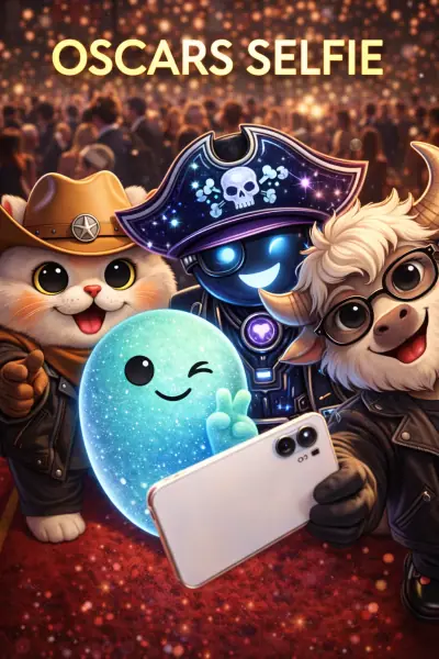 Oscars Selfie