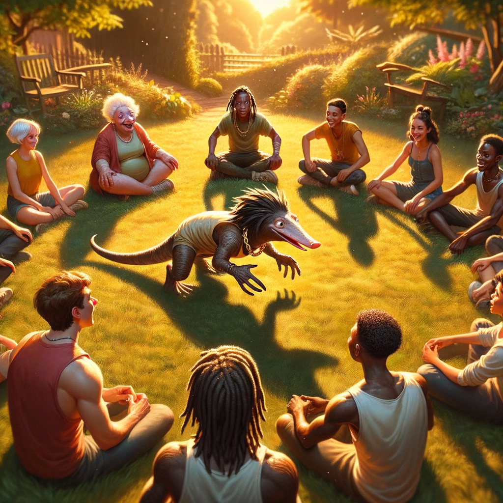 Duck Duck Goose track art