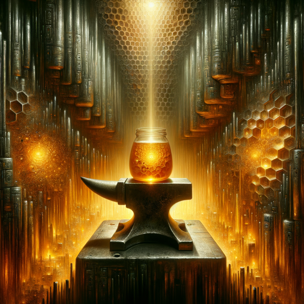 BLOOD AND HONEY track art